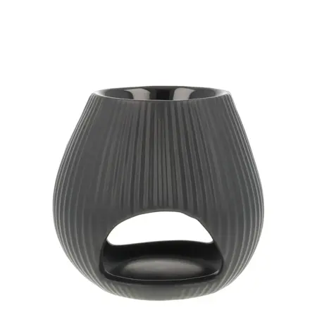 Scentchips Oval Low Zwart waxbrander geurbrander