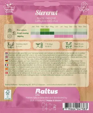 Siererwt bonte mengsel 25st - afbeelding 2