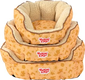 Slaapmand rond Woezel en Pip d40cm geel - afbeelding 2