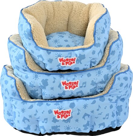 Slaapmand rond Woezel en Pip d50cm blauw - afbeelding 2