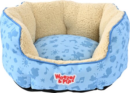 Slaapmand rond Woezel en Pip d50cm blauw - afbeelding 1