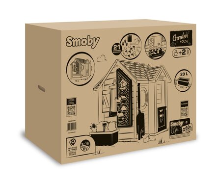 Smoby Garden House Speelhuis verpakking