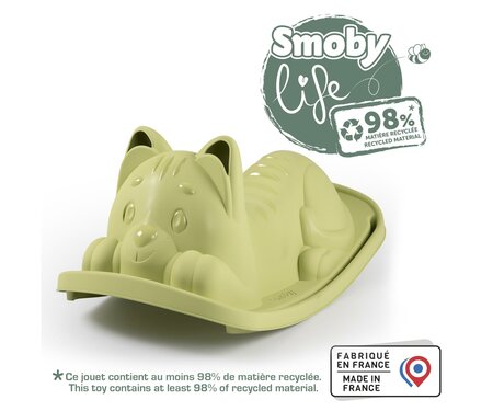 Smoby Life Kattenwip Rocker Groen