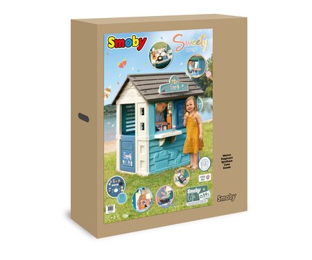 Smoby Sweety Corner Speelhuis in verpakking