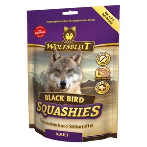 Squashies black bird adult 300g