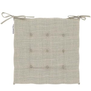 Stoelkussen senna 40x40x3cm zand