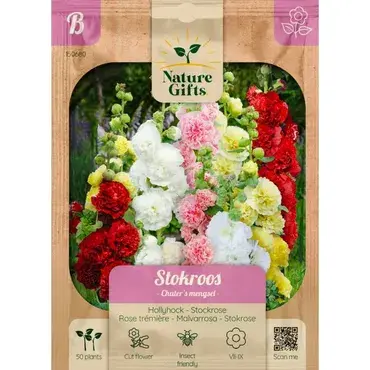 Stokroos chaters mengsel 50st - afbeelding 1