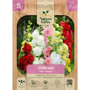 Stokroos chaters mengsel 50st - afbeelding 1