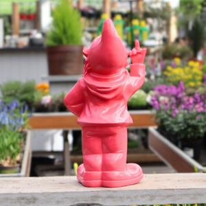 Stoobz kabouter f*ck you fuchsia 32cm - afbeelding 2