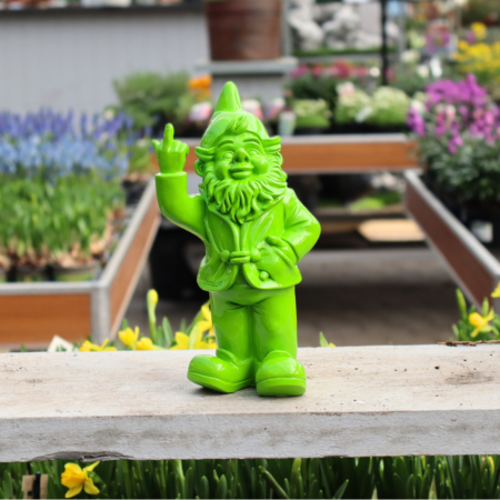 Stoobz kabouter f*ck you lime 20cm - afbeelding 1