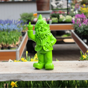 Stoobz kabouter f*ck you lime 20cm - afbeelding 1