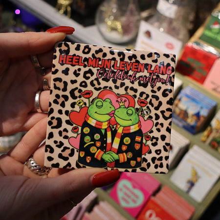 Tegeltje Heel mijn leven lang, Oeteldonk met jou