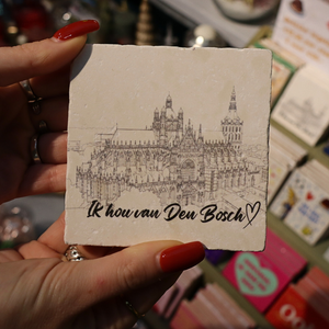 Tegeltje Ik hou van Den Bosch