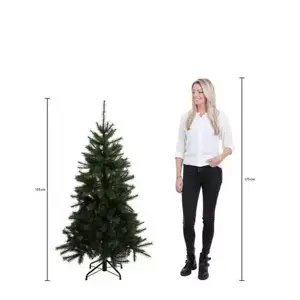 Triumph Tree Kerstboom forest frosted 155cm groen hoogte