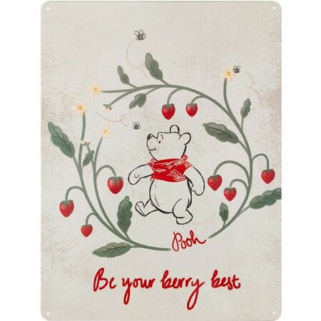 Tuinbord metaal winnie de p. a3