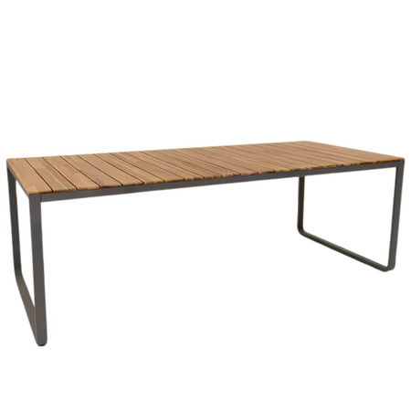 Tuintafel Cuneo 220cm teak look