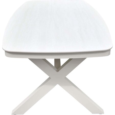 Tuintafel davos crema deens ovaal 200x100cm - afbeelding 3