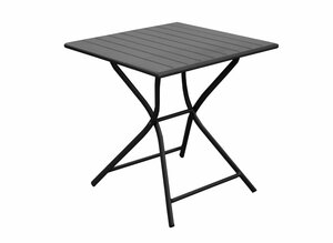 Tuintafel Globe 70x70cm grijs