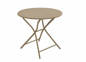 Tuintafel Globe 80cm crème