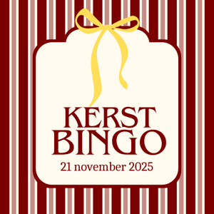 UITVERKOCHT - Kerstbingo - 21 november 2025
