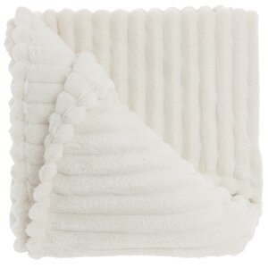 Unique Living plaid lex 200x150cm dove white