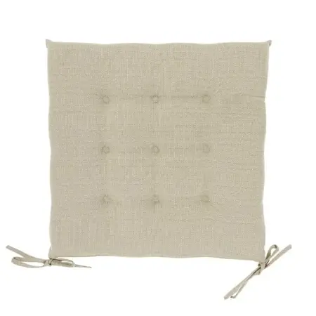 Unique Living stoelkussen bliss outdoor 40x40x3cm sand - afbeelding 1