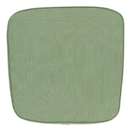 Unique Living wicker kussen bliss outdoor 46x47x4cm forest green - afbeelding 1