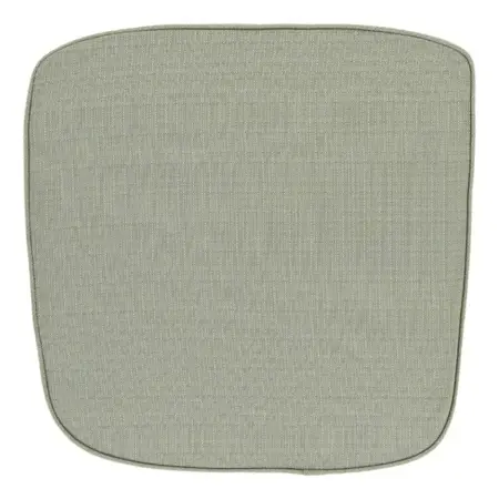 Unique Living wicker kussen bliss outdoor 46x47x4cm tea green - afbeelding 1