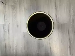 Vaas mira d26h50cm industrieel goud - afbeelding 3