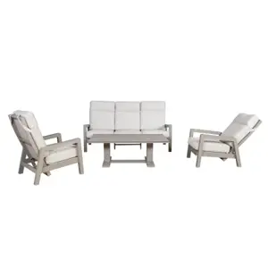 Valerio Loungeset Taupe PRE-ORDER - afbeelding 2