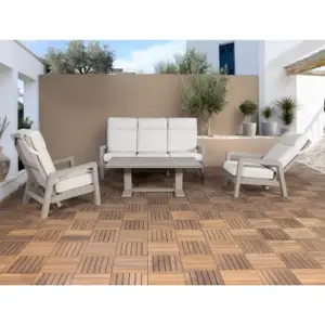 Valerio Loungeset Taupe PRE-ORDER - afbeelding 3