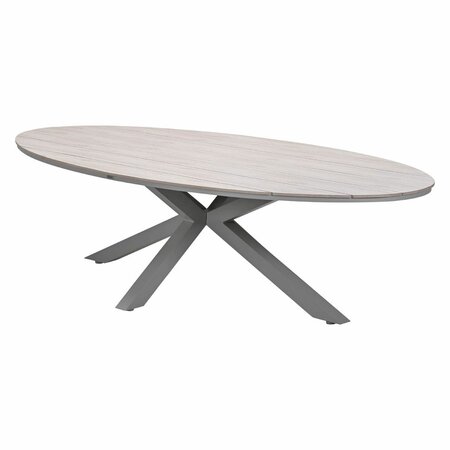 Vita Edison Tuintafel 280cm Taupe