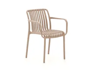 Vita Porto Stapelstoel taupe - afbeelding 1