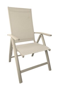 Vita Primero Inklapbare Tuinstoel Creme