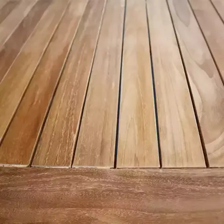 Vita Tuintafel Rechthoek Neva Teak 144cm tafelblad