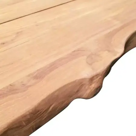 Vita Tuintafel Spectral Teak met Spinpoot 200cm detail