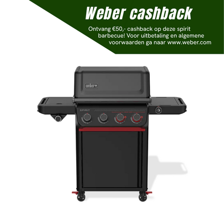 Weber Gasbarbecue spirit epx-435r stealth - afbeelding 1