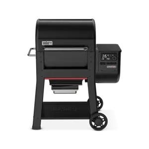 Weber Houtskool bbq searwood pallet smoker zwart - afbeelding 2