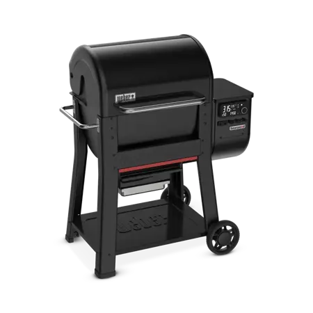 Weber Houtskool bbq searwood pallet smoker zwart - afbeelding 3