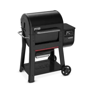 Weber Houtskool bbq searwood pallet smoker zwart - afbeelding 3