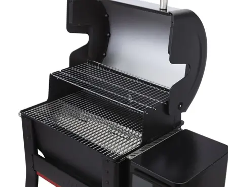 Weber Houtskool bbq searwood pallet smoker zwart - afbeelding 4
