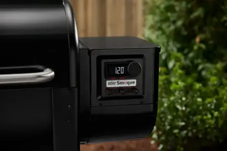 Weber Houtskool bbq smoque pallet smoker zwart - afbeelding 5