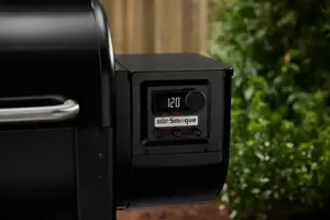 Weber Houtskool bbq smoque pallet smoker zwart - afbeelding 5