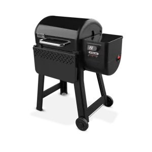 Weber Houtskool bbq smoque pallet smoker zwart - afbeelding 1