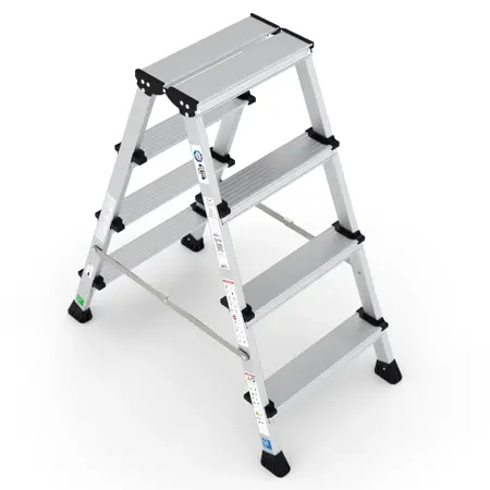 Wixor Handyman | 4 treden | Dubbel Oploopbaar - afbeelding 1