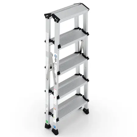 Wixor Handyman | 5 treden | Dubbel Oploopbaar - afbeelding 2