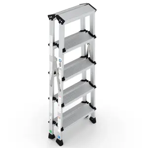 Wixor Handyman | 5 treden | Dubbel Oploopbaar - afbeelding 2
