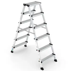 Wixor Handyman | 6 treden | Dubbel Oploopbaar - afbeelding 1