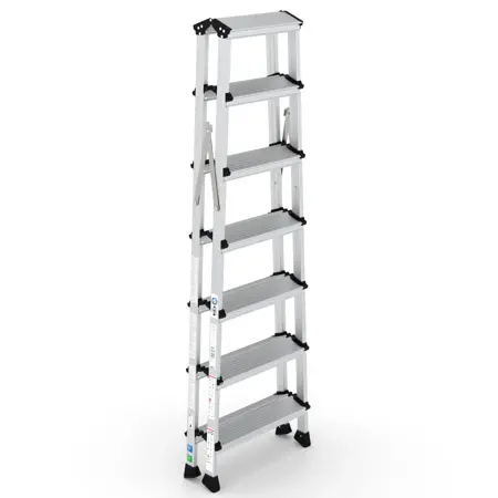 Wixor Handyman | 7 treden | Dubbel Oploopbaar - afbeelding 2