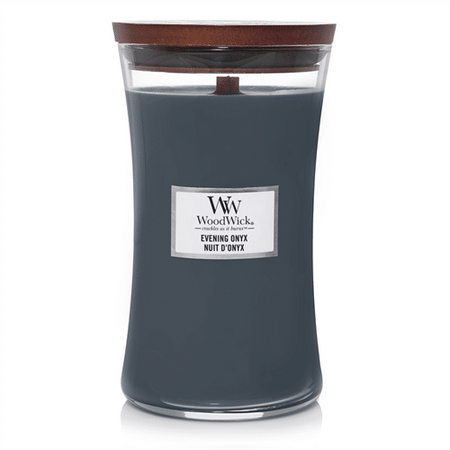 WoodWick Large Candle  Evening Onyx
